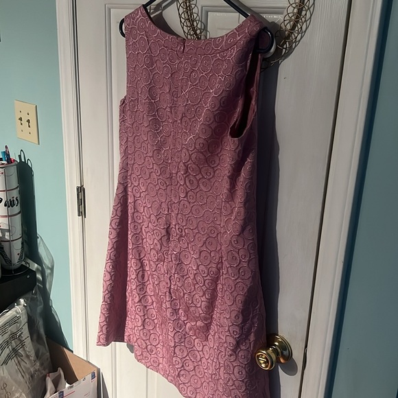 NWOT Nine West size 10 mauve sheath dress, purchased for daughter's wedding - Picture 5 of 7